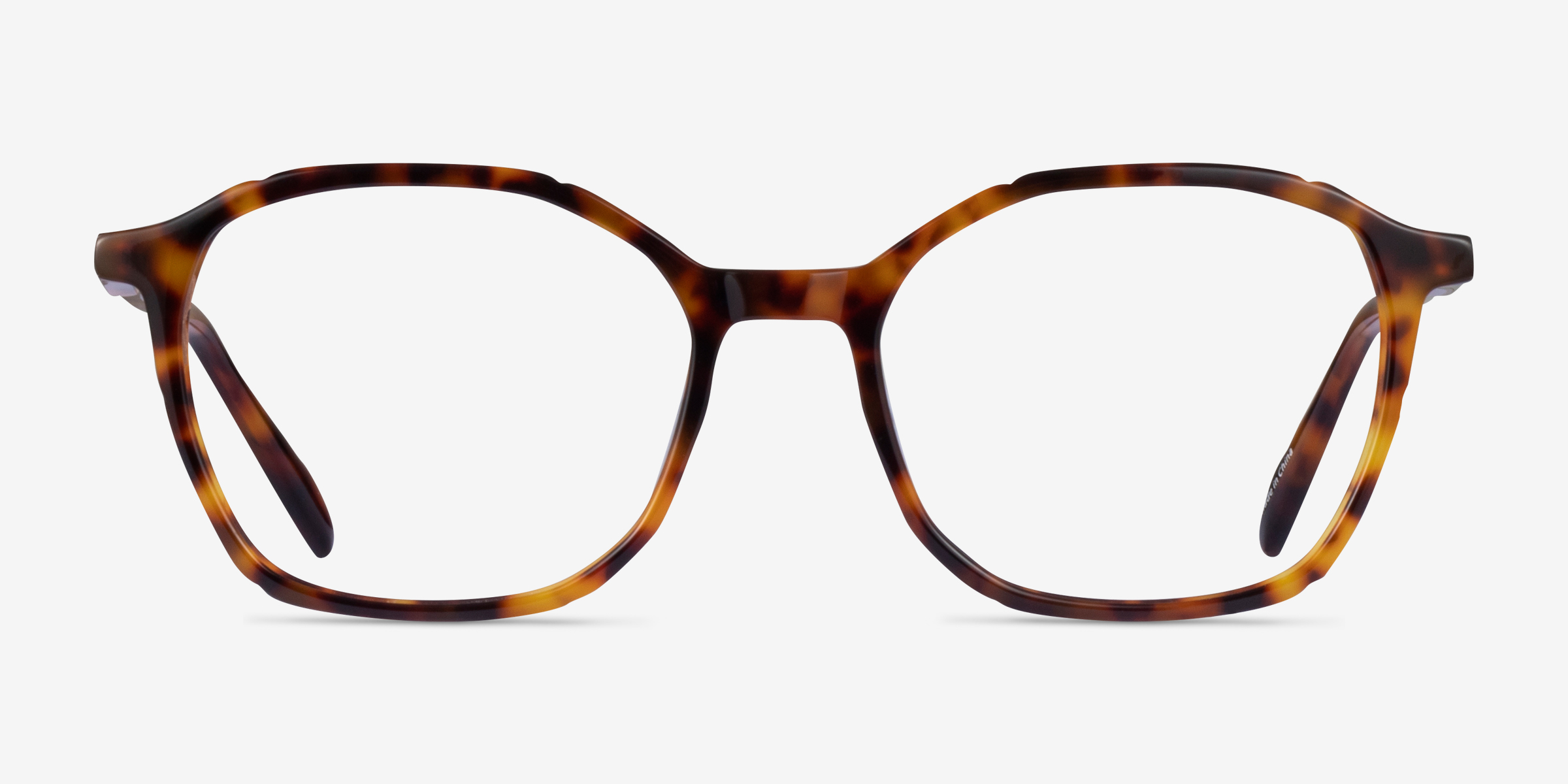 Harlowe Geometric Tortoise Full Rim Eyeglasses | Eyebuydirect