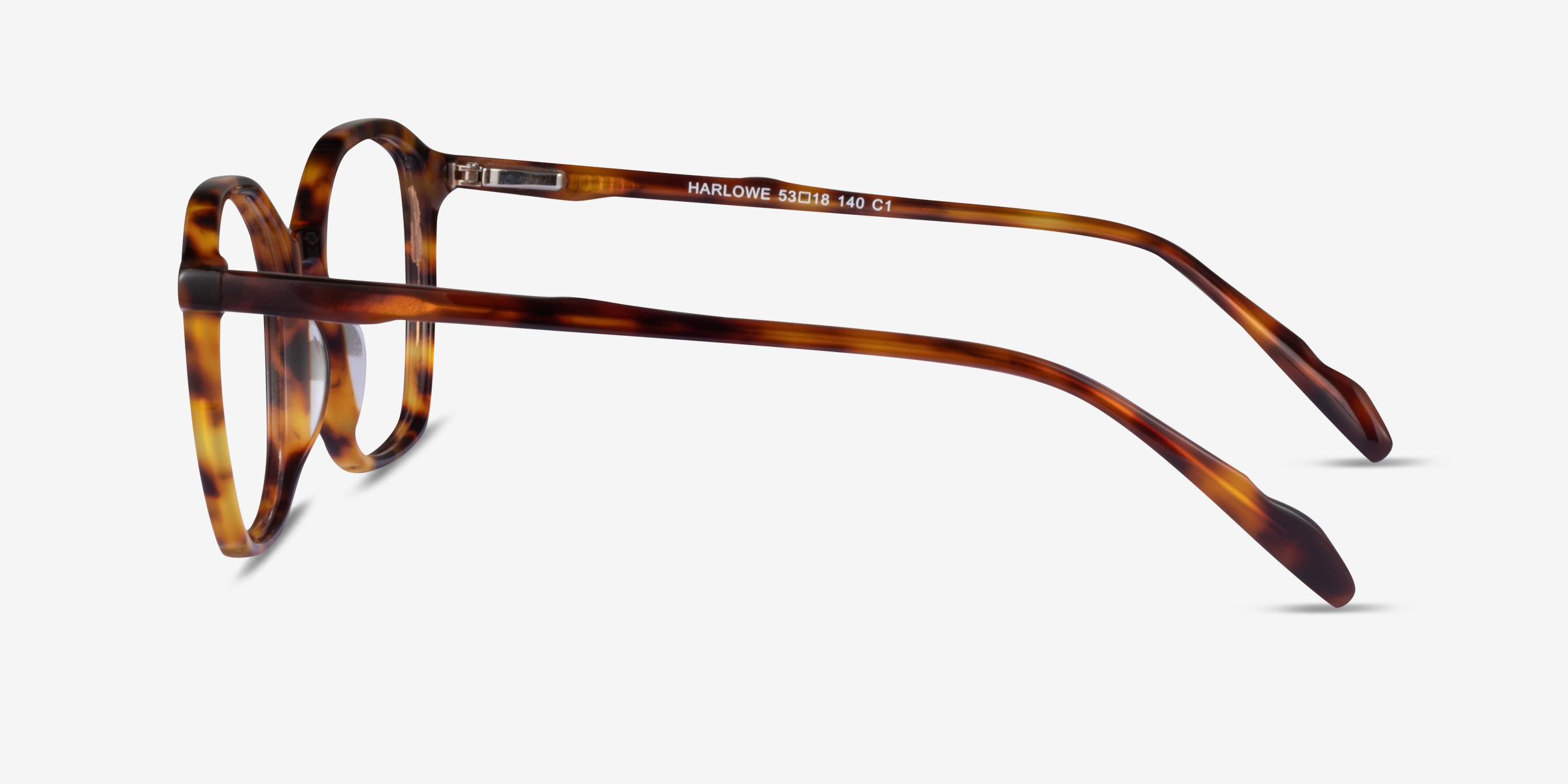 Harlowe Geometric Tortoise Full Rim Eyeglasses | Eyebuydirect