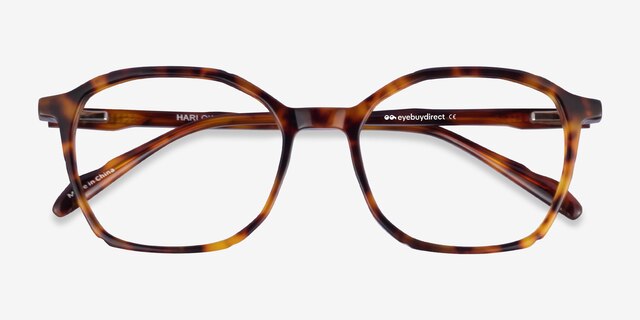 Harlowe Tortoise AcetateEyeglass Frames from EyeBuyDirect, Closed View