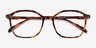 Harlowe Tortoise AcetateEyeglass Frames from EyeBuyDirect, Closed View