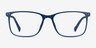 Ease Navy PlasticEyeglass Frames from EyeBuyDirect, Front View