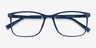 Ease Navy PlasticEyeglass Frames from EyeBuyDirect, Closed View