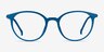 Berry Navy PlasticEyeglass Frames from EyeBuyDirect, Front View