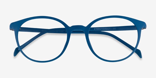 Berry Navy PlasticEyeglass Frames from EyeBuyDirect, Closed View