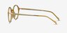 Matcha Clear Yellow PlasticEyeglass Frames from EyeBuyDirect, Side View