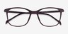 Bamboo Dark Brown PlasticEyeglass Frames from EyeBuyDirect, Closed View