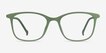 Bamboo Green PlasticEyeglass Frames from EyeBuyDirect, Front View