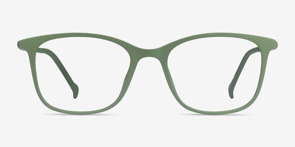 Bamboo Vert Plastique Montures de lunettes de vue