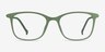Bamboo Green PlasticEyeglass Frames from EyeBuyDirect, Front View
