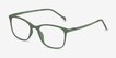 Bamboo Green PlasticEyeglass Frames from EyeBuyDirect, Angle View