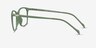Bamboo Green PlasticEyeglass Frames from EyeBuyDirect, Side View