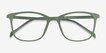 Bamboo Green PlasticEyeglass Frames from EyeBuyDirect, Closed View