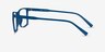 Anza Navy PlasticEyeglass Frames from EyeBuyDirect, Side View