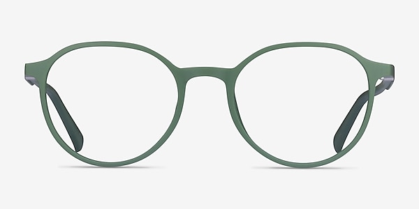 Fresco Green Plastic Eyeglass Frames