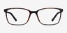 Mosey Tortoise PlasticEyeglass Frames from EyeBuyDirect, Front View