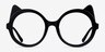 Tonks Black Gold AcetateEyeglass Frames from EyeBuyDirect, Front View