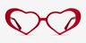 Sweet Milky Red AcetateEyeglass Frames from EyeBuyDirect, Front View