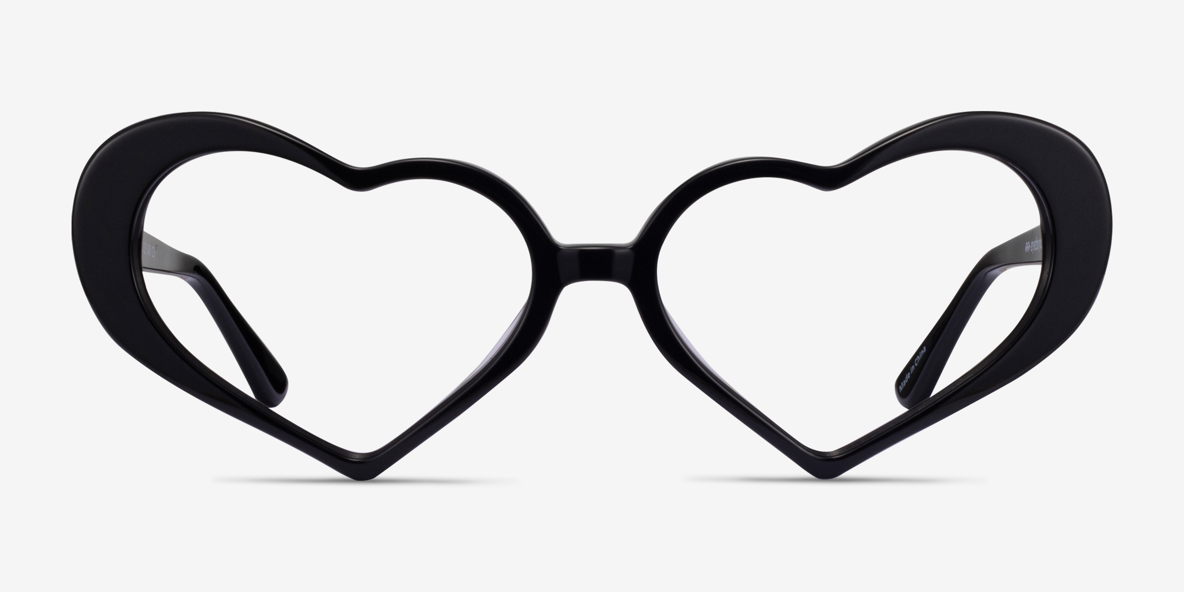 Sweet Heart Black Glasses for Women | Eyebuydirect