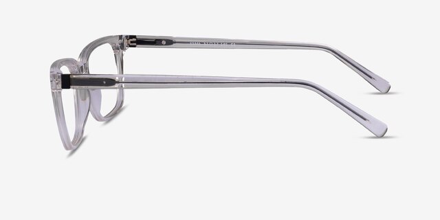 Esme Crystal AcétateMontures de lunettes de vue d'EyeBuyDirect, Vue de Côté