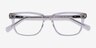 Esme Crystal AcétateMontures de lunettes de vue d'EyeBuyDirect, Vue Rapprochée
