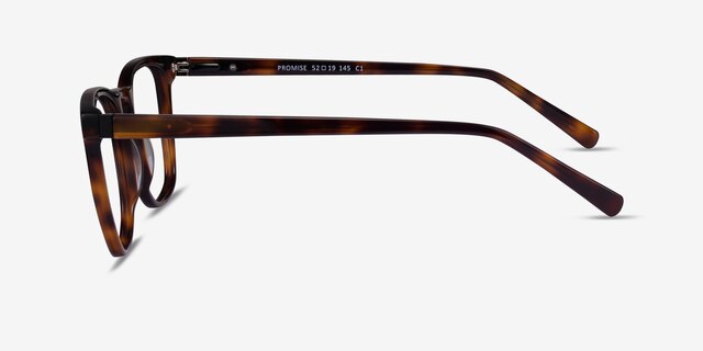 Promise Tortoise AcetateEyeglass Frames from EyeBuyDirect, Side View
