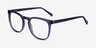 Promise Crystal Blue Green AcetateEyeglass Frames from EyeBuyDirect, Angle View