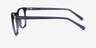 Promise Crystal Blue Green AcetateEyeglass Frames from EyeBuyDirect, Side View