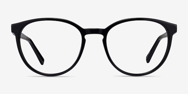 Lennon Noir Acétate Montures de lunettes de vue
