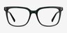 Amia Crystal Green AcetateEyeglass Frames from EyeBuyDirect, Front View