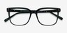 Amia Crystal Green AcetateEyeglass Frames from EyeBuyDirect, Closed View