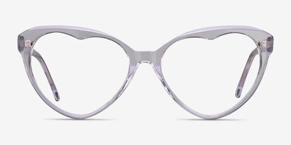 Cara Clear Crystal  Acetate Eyeglass Frames