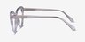 Cara Clear Crystal AcetateEyeglass Frames from EyeBuyDirect, Side View