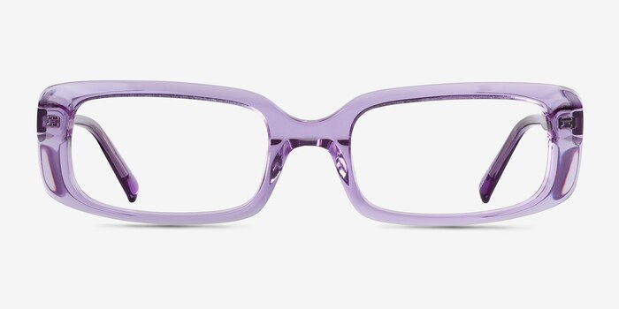 Anita Crystal Purple Acetate Eyeglass Frames from EyeBuyDirect