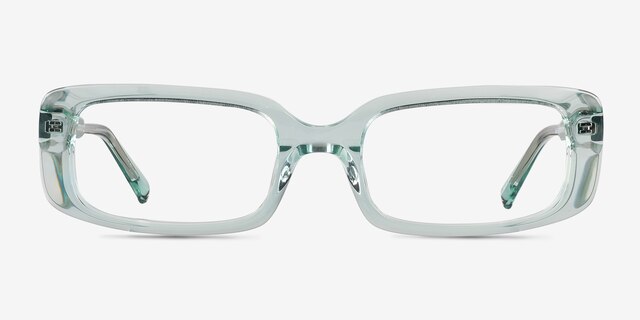 Anita Crystal Light Green AcetateEyeglass Frames from EyeBuyDirect, Front View