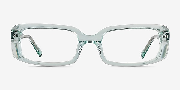 Anita Crystal Light Green Acetate Eyeglass Frames