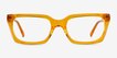 Petula Crystal Orange AcetateEyeglass Frames from EyeBuyDirect, Front View