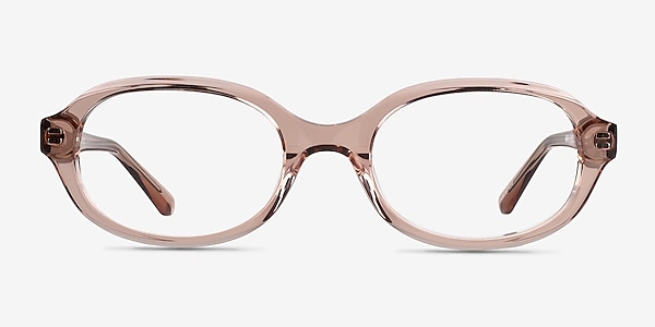 Patti Crystal Beige Acetate Eyeglass Frames
