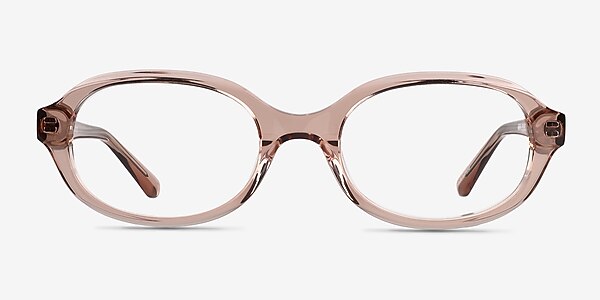 Patti Crystal Beige Acetate Eyeglass Frames