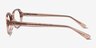 Patti Crystal Beige AcetateEyeglass Frames from EyeBuyDirect, Side View