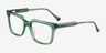 Sandie Crystal Green AcetateEyeglass Frames from EyeBuyDirect, Angle View