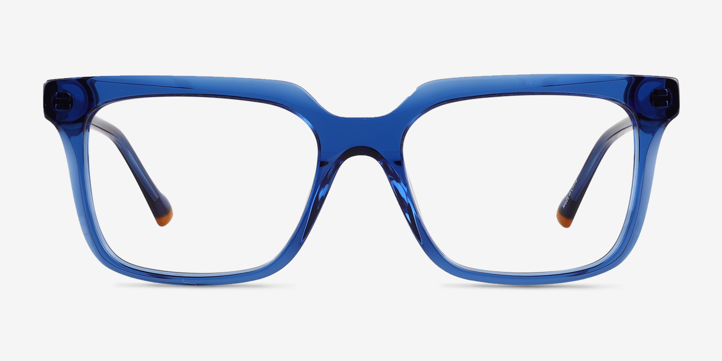 Sandie Square Crystal Dark Blue Full Rim Eyeglasses | Eyebuydirect