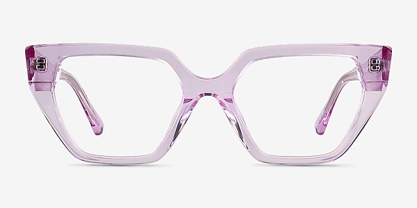 Dionne Crsytal Light Purple Acetate Eyeglass Frames