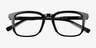 Astera Black AcetateEyeglass Frames from EyeBuyDirect, Closed View
