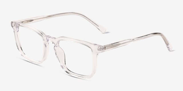Astera Crystal AcetateEyeglass Frames from EyeBuyDirect, Angle View