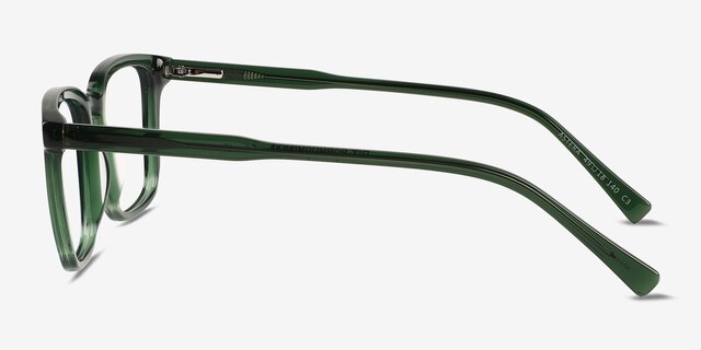 Astera Crystal Green AcetateEyeglass Frames from EyeBuyDirect, Side View