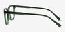 Astera Crystal Green AcetateEyeglass Frames from EyeBuyDirect, Side View