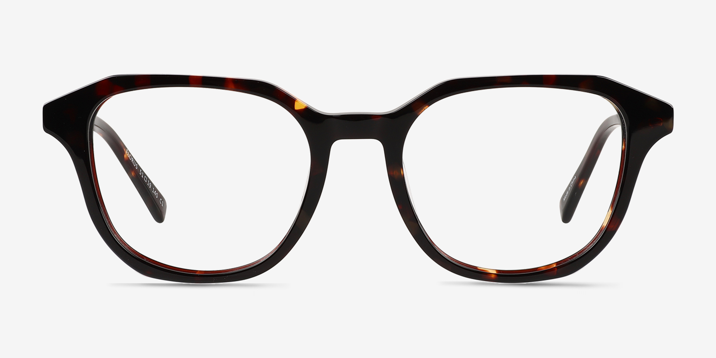 Florus Square Tortoise Full Rim Eyeglasses Eyebuydirect Canada