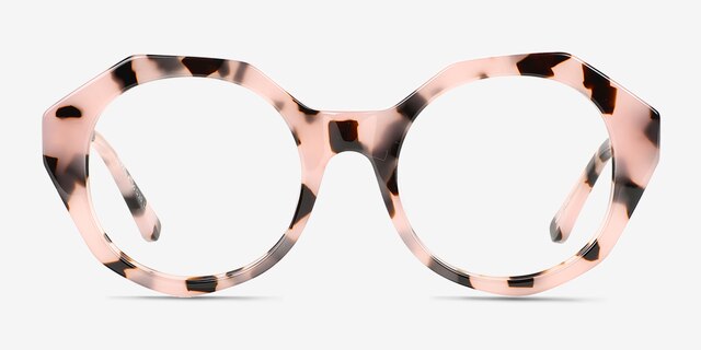 Gerania Ivory Tortoise AcetateEyeglass Frames from EyeBuyDirect, Front View
