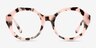 Gerania Ivory Tortoise AcetateEyeglass Frames from EyeBuyDirect, Front View