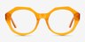 Gerania Milky Orange AcetateEyeglass Frames from EyeBuyDirect, Front View